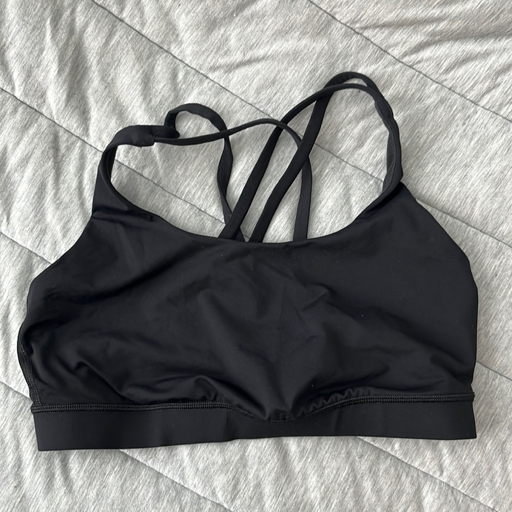 Lululemon Black Sports Bra
